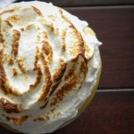 lemon mer pie on brown fav