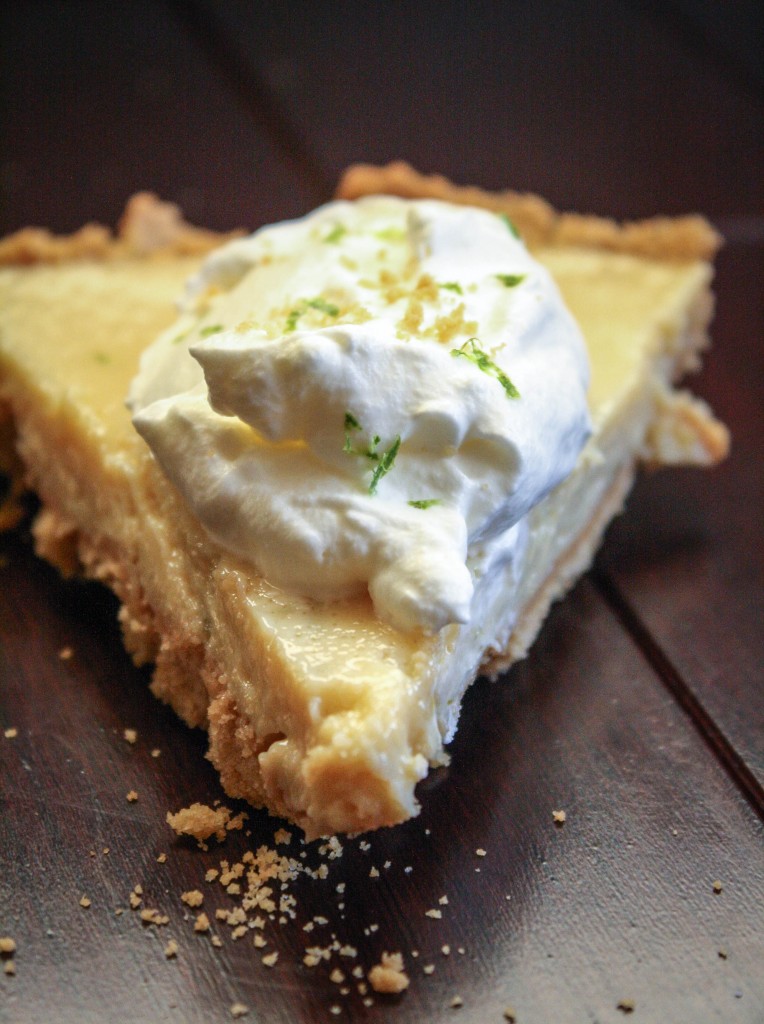 slice of key lime pie like