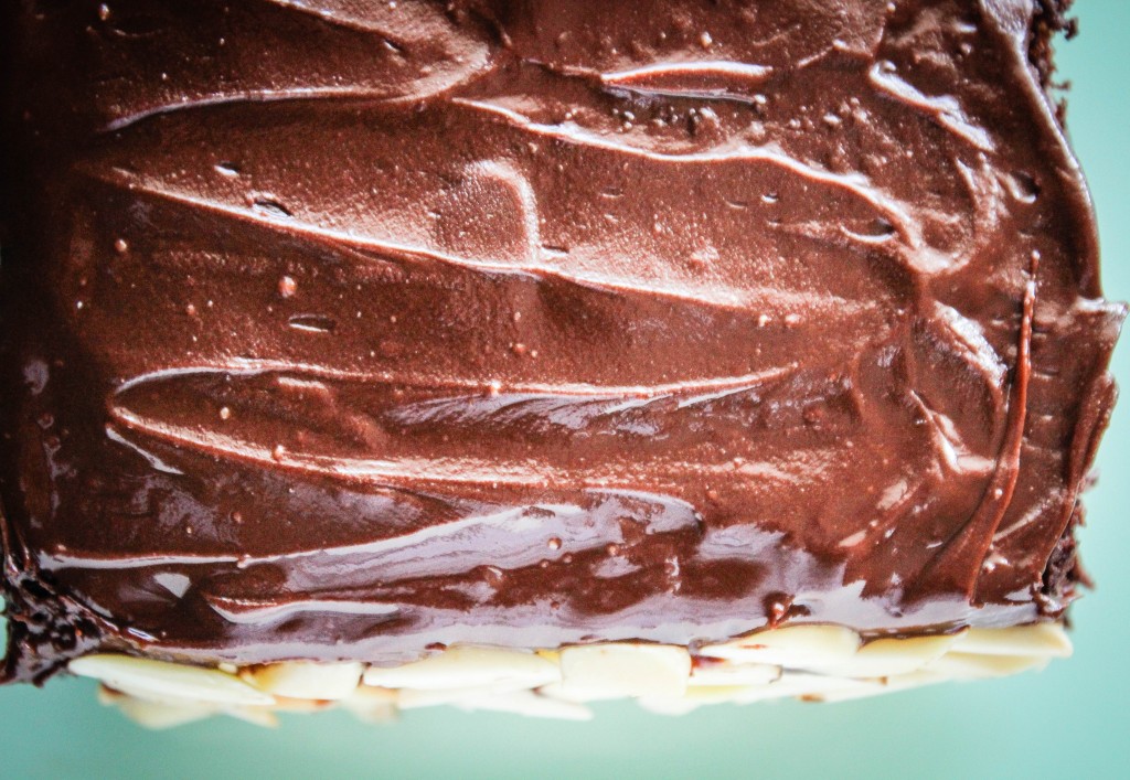 Milk Chocolate Layer Cake with Toasted Hazelnuts