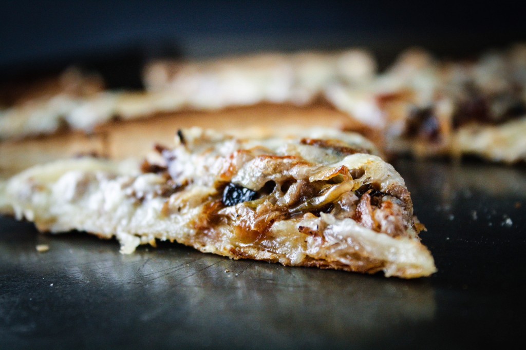 swiss pizza close front