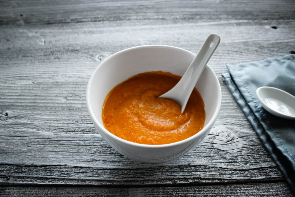 Roasted Tri-Pepper Soup