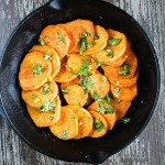 bake sweet potato above