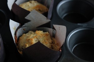 lavender honey oatmeal muffins