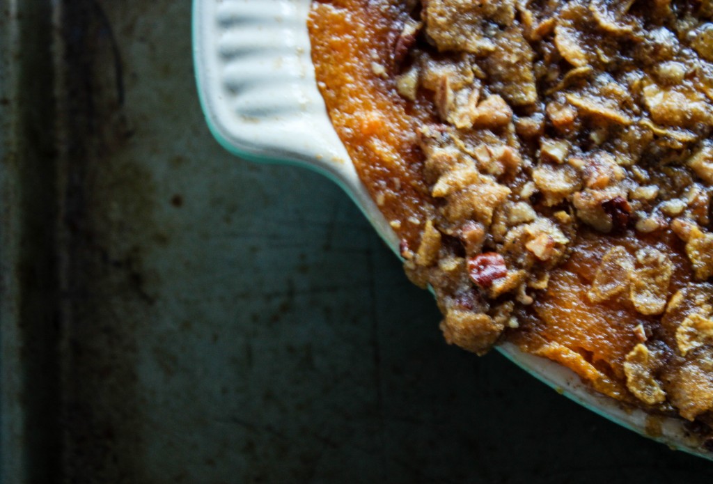 sweet p casserole side above