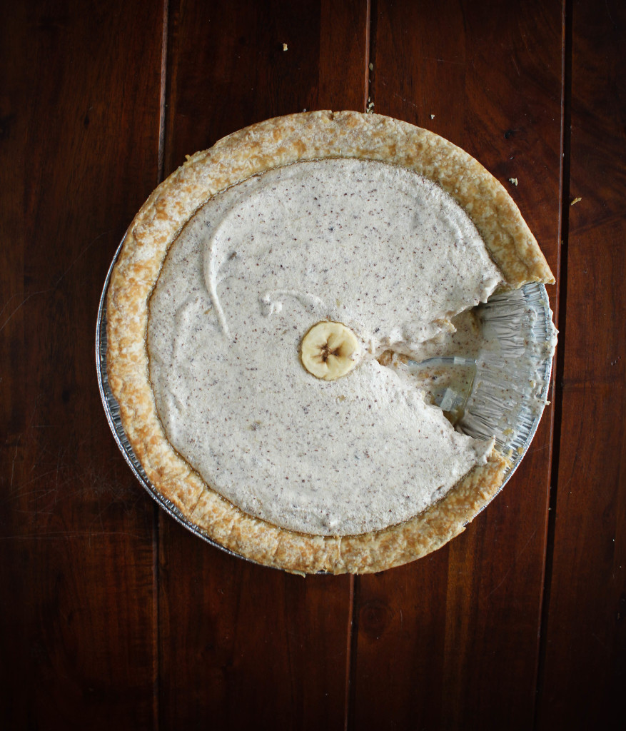 No Bake Banana Freezer Pie