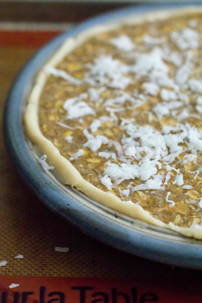 Maple Oatmeal Pie prebaked -- bakesinslippers.com_