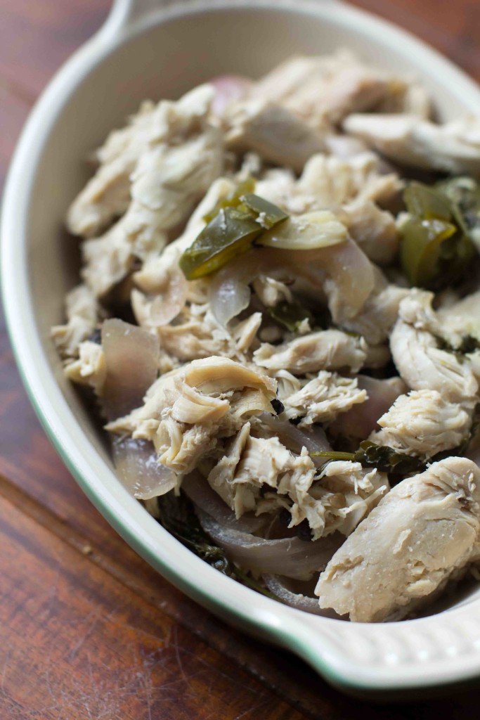 Salsa Verde Chicken Enchiladas || Bakesinslippers