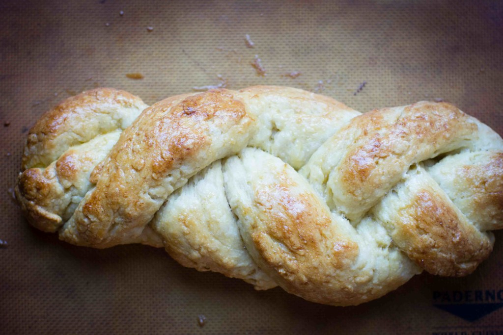 Brioche dough braided done -- bakesinslippers.com