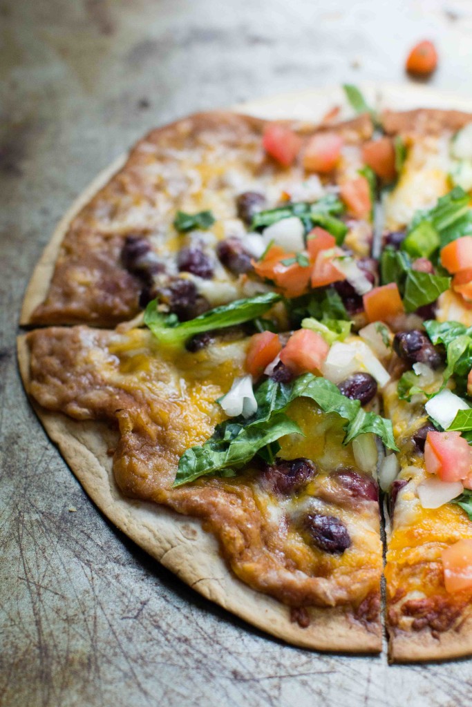 Vegetarian Tex-Mex Pizzas
