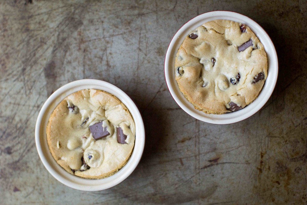 Chocolate and Cherry Cookie Bowls 1